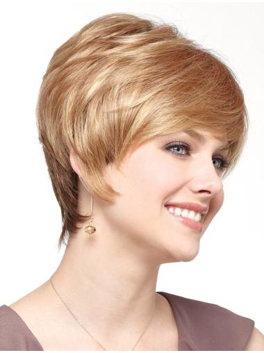 Blonde Boycuts Straight Short The Best Synthetic Wigs