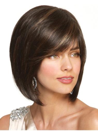 Straight Synthetic Hairstyles Petite Lace Front Wigs