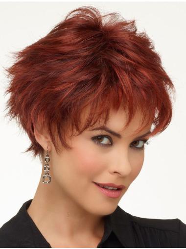 Flexibility Wavy Synthetic Lace Front Short Wigs