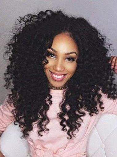 18 Inches Long Without Bangs Beautiful African American Wigs