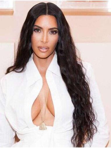 Long Modern Wavy Full Lace 26" Synthetic Kim Kardashian Wigs
