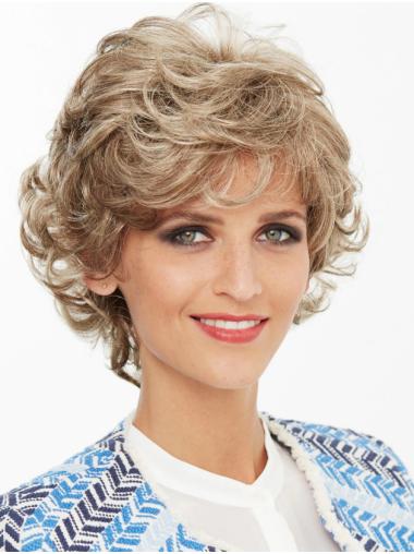 Wavy Synthetic With Bangs Capless Latest Short Wigs