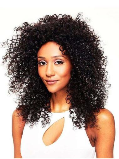 Curly Remy Human Hair Without Bangs Long African Wigs To Buy