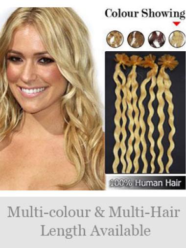 Curly Remy Incredible Nail/U Tip Hair Extensions
