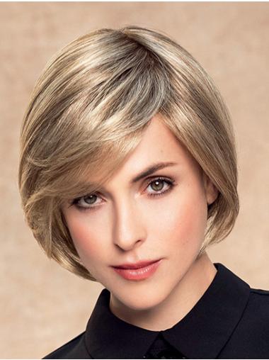 Monofilament Synthetic Short 8" Bobs Lace Wigs Online