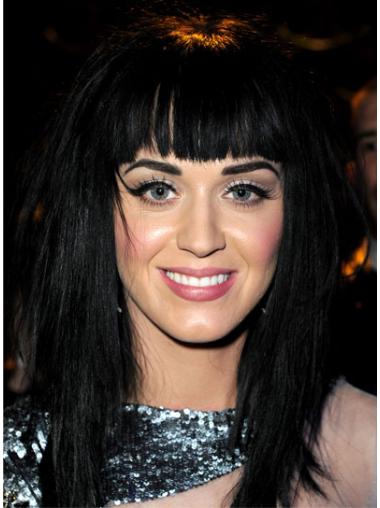 Black Long Synthetic Incredible Katy Perry Wigs