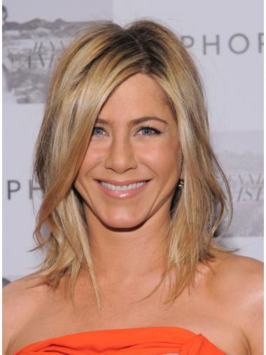 Lace Front Layered Shoulder Length 13 Inches Wig Like Jennifer Aniston