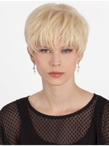 Monofilament Most Natural Looking Wigs Boycuts Short Hairstyles