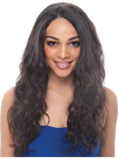 Natural Looking African American Wigs Wavy Long Discount