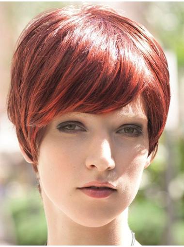 8 Inches Boycuts Short Capless Synthetic Wig