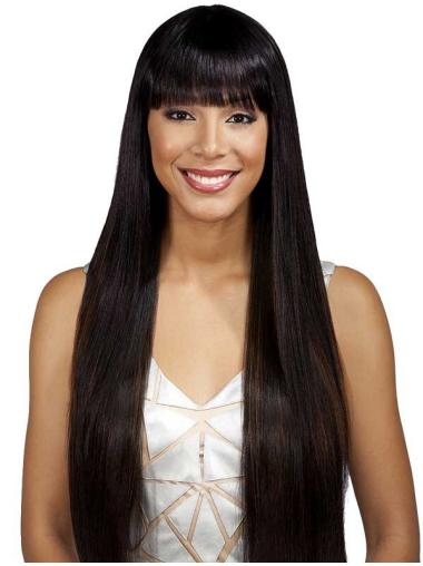 Comfortable Synthetic 26 Inches Long Synthetic Wigs