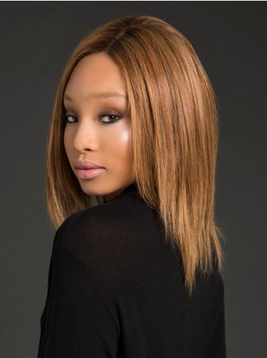 Fabulous Remy Human Hair Shoulder Length Professionsl Wigs For Black Women