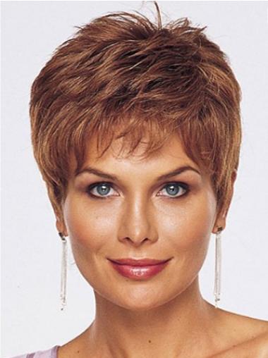 Auburn Boycuts Sassy Synthetic Lace Front Wigs