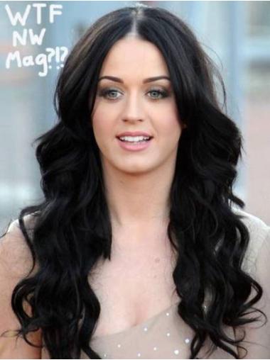 100% Hand-Tied Wavy Long Synthetic Modern Celebrity Style Lace Wigs
