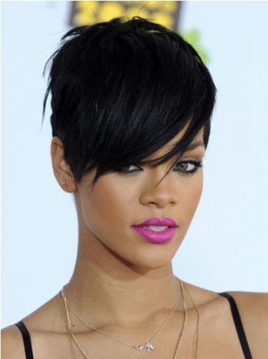 Boycuts Cropped 6 Inches Modern Rihanna Capless Wig