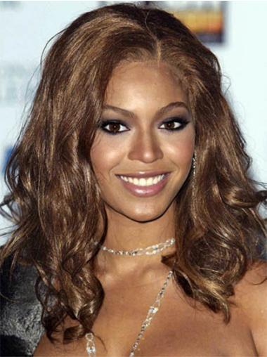 Brown Wavy Synthetic Beyonce Wigs