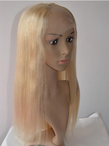 Blonde Straight Long Top U Part Wig Natural Hair