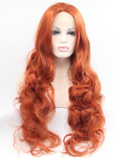 Curly Synthetic 30 Inches Flexibility Celebrity Lace Wigs For Sale