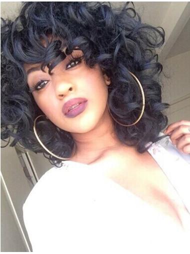 Style Shoulder Length Custom Wigs For Black Women