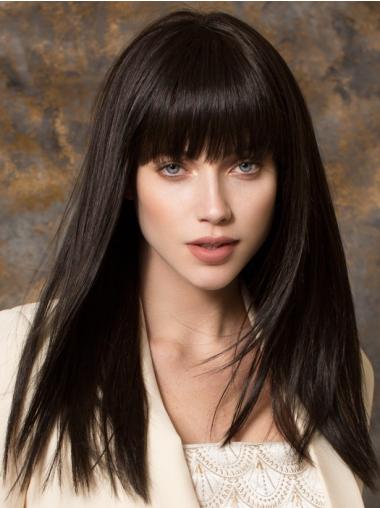 Long Discount Monofilament Wigs With Bangs