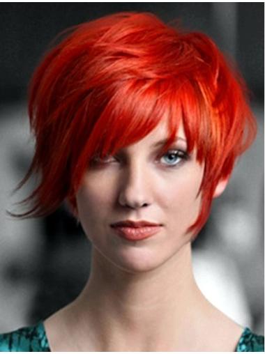 Capless Red Exquisite Best Synthetic Short Wigs