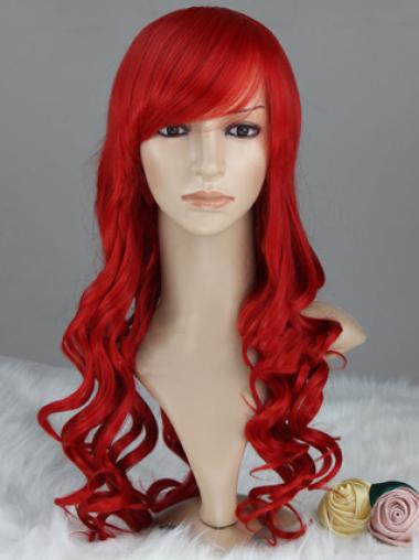 Long Sleek Natural Red Wig
