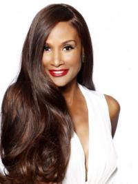 Lace Front Without Bangs Long Comfortable Beverly Johnson Styles Wigs