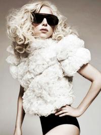Celebrity Wig Dressers Layered Curly Long Synthetic Soft Lady Gaga