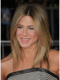 Blonde Straight Synthetic Gorgeous Jennifer Aniston Hair Wigs