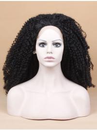 Without Bangs Kinky Perfect Small Cap Lace Wig