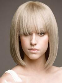 Straight Chin Length Bobs Fashion Wigs For Women