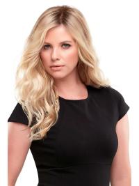 Synthetic Wavy 18"(As Picture) Blonde Top Wave From